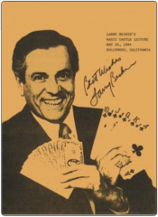 Larry Becker's Magic Castle Lecture by Larry Becker