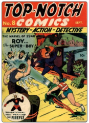 Top-Notch Comics No. 8 (Sep 1940) by Various Authors