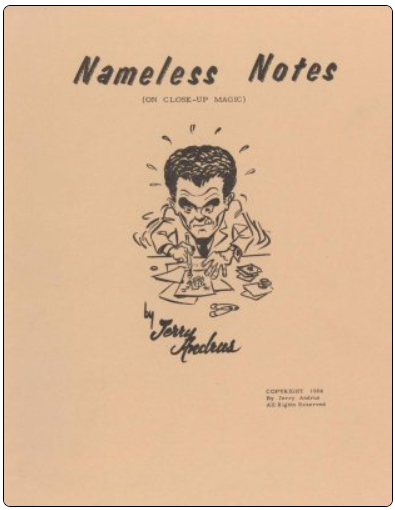 Nameless Notes by Jerry Andrus