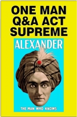 One Man Q&A Act Supreme by Claude Alexander Conlin