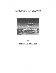 Memory of Water by Thomas Baxter