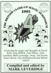 Mark Leveridge - 4th British Close-up Magic Symposium (1995)