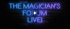 George McBride - The Magicians Forum Live 2020