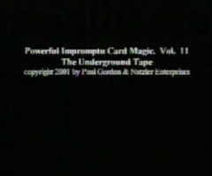 Paul Gordon - Powerful Impromptu Card Magic Vol 2