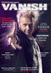 Vanish Magazine Special Edition Franz Harary