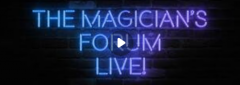 John Bannon - The Magicians Forum Live 2020