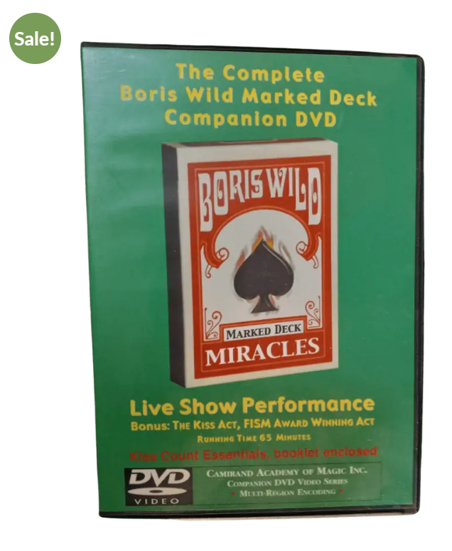 The Complete Boris Wild Marked Deck Companion DVD