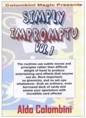 Simply Impromptu by Aldo Colombini (1-5 Vols)