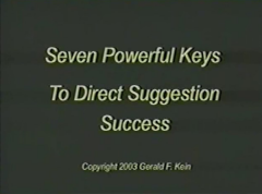 Gerald Kein - Seven Powerful Keys to Direct Suggestion Success