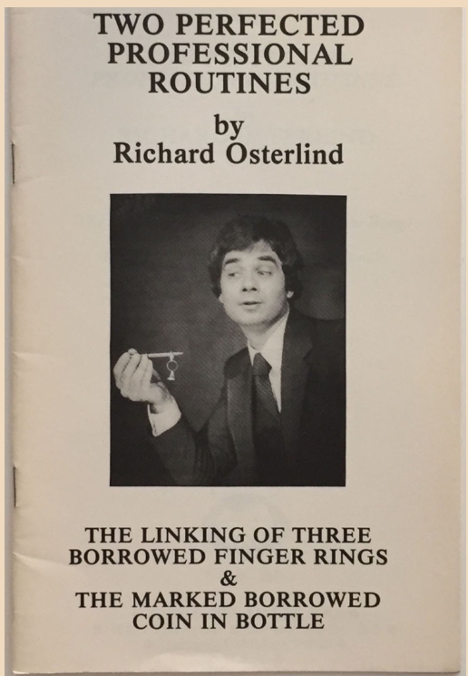 Two Perfected Professional Routines by Richard Osterlind