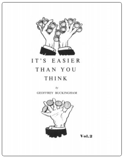 It's Easier Than You Think Volume 2 by Geoffrey Buckingham