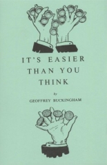 It's Easier Than You Think Volume 1 by Geoffrey Buckingham