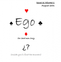 Ego - Vol 1 Issue 03 (Various Artists)