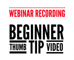 Beginner Thumb Tip Magic Webinar by Hal Saxon