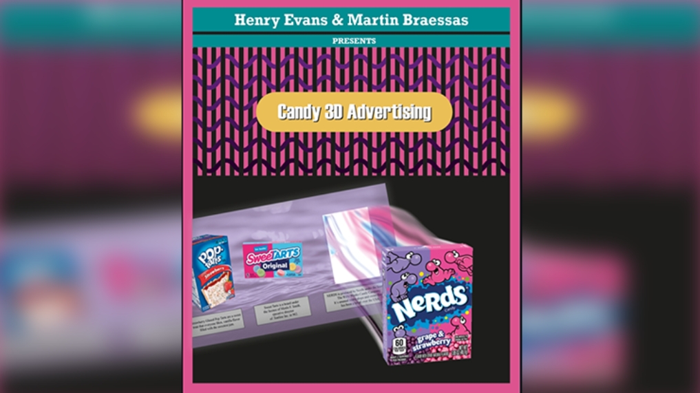 3D Candy Advertisement by Henry Evans and Mysteries