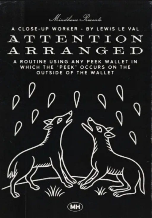 Attention Arranged By Lewis Le Val