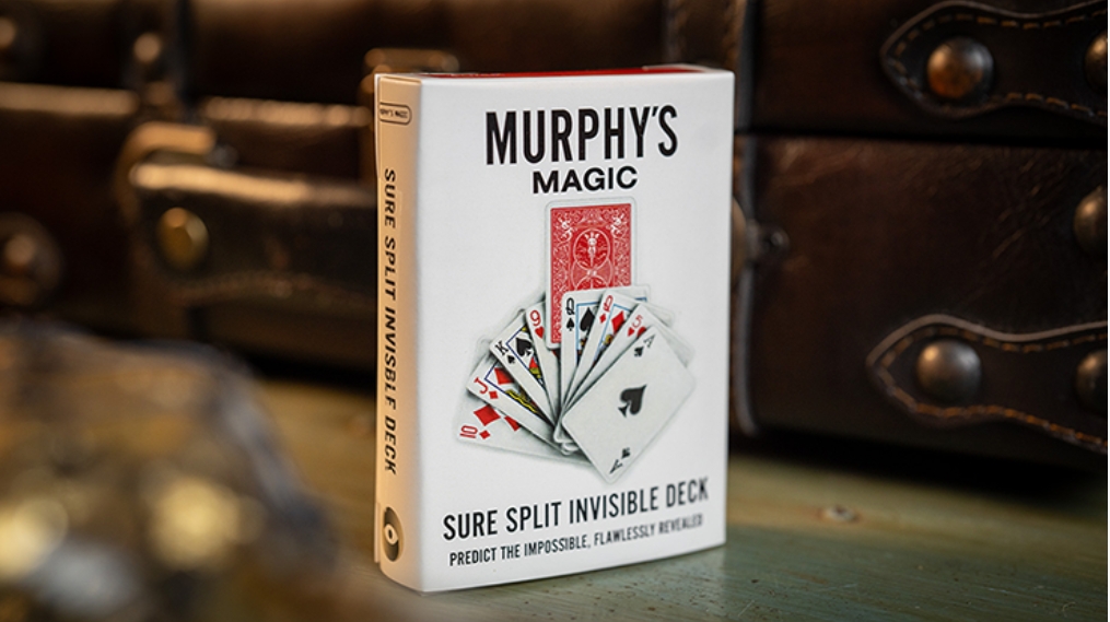 SURE SPLIT Invisible Deck Bicycle by Murphy's Magic