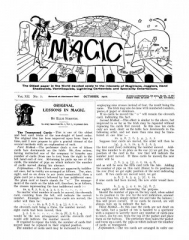 Stanyon's Magic Magazine Volume 12 (Oct 1911 - Sep 1912) by Ellis Stanyon