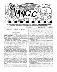 Stanyon's Magic Magazine Volume 15 (Oct 1919 - Jun 1920) by Ellis Stanyon
