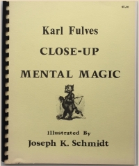 Close-Up Mental Magic by Karl Fulves