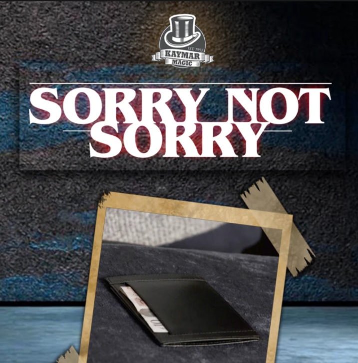 Sorry Not Sorry by Liam Montier and Stephen Tucker
