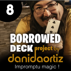 Thought Card Spelled by Dani Daortiz (Borrowed Deck Project Chapter 8)