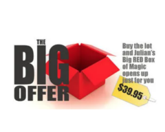 The Big RED Box of Magic by Julian Mather