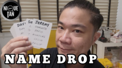 Name Drop by David Alnwick (Video+PDF)