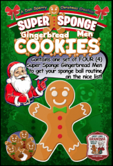 Super Sponge Gingerbread Men Cookies