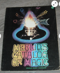 MERLINS CATALOG of MAGIC SC BOOK 1981 CHALES BARRY TOWNSEND TRICKS INSTRUCTION
