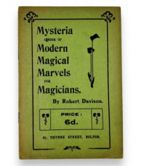 A Book of Modern Magical Marvels for Magicians by Robert Davison