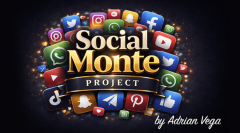 Social Monte Project by Adrian Vega and CrazyJokers
