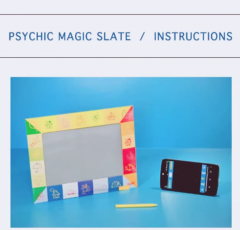 Psychic Magic Slate by Fabrice Delaure