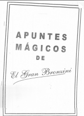 El Gran Bronzini - Magia de Restaurante (Spanish)