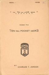 Ten New Pocket Tricks by Charles Thorton Jordan