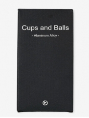 Aluminum Alloy Cups and Balls Set by TCC Magic