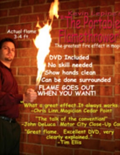 Portable Flame Thrower by Kevin Lepine