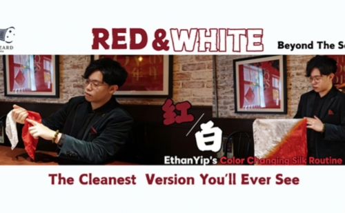 Red and White Beyond the Secret -Ethan Yip's Color Changing Silk Routine