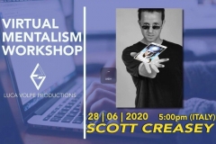 Scott Creasey Virtual Mentalism Workshop - Luca Volpe Production