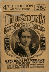 Thurstons Easy Pocket Tricks by Howard Thurston 4th Edition 1915