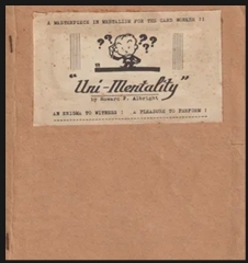 Uni-Mentality - Howard Albright (Tricks version)