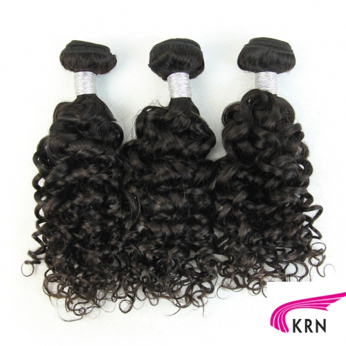 water wave Hair Bundles Remy Human Hair Weave 1 / 4 / 3 Bundle Deals 10 inch to 30 inch natural color Romance hair extensions