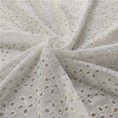 KHCE1042 Cotton Eyelet Embroidered Fabric
