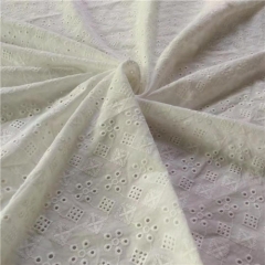 KHCE1052 Cotton Eyelet Embroidered Fabric