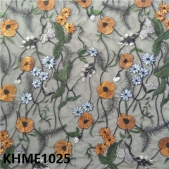 KHME1025 Flat Mesh Embroidery