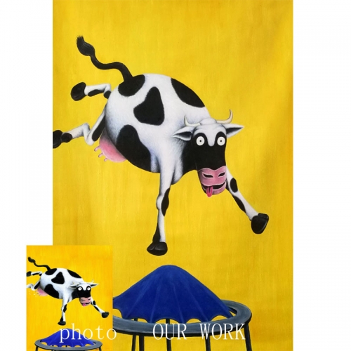 Cow painting