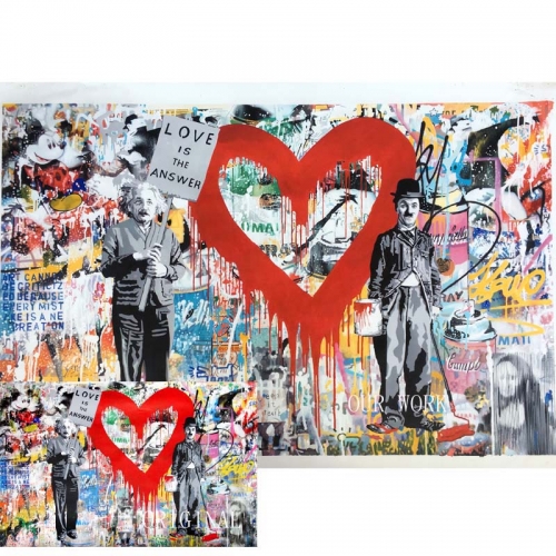 replica of Mr. Brainwash ,replica of masterpiece, high quality replica from Dafen village , Chinese modern artwork