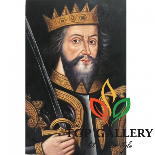 William the Conqueror painting replica,art drawing , custom oil painting ,Dafen village paintings