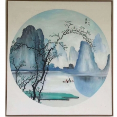 landscape art ,high quality landscape art ,art drawing , modern painting , painting art , Chinese painting