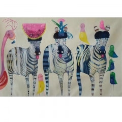 cool zebra painting,fine art for sale, modern painting for sale ,Chinese modern art,modern paintings ,art drawing